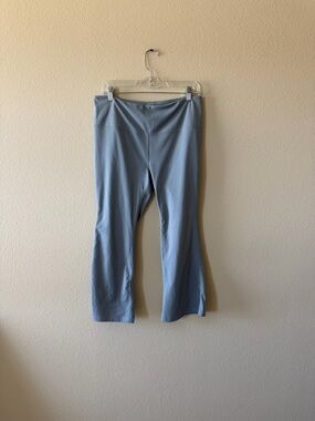 DSG Light Blue Cropped Flare Leggings
